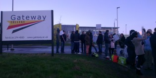 Striking at Gateway College Striking at Gateway College