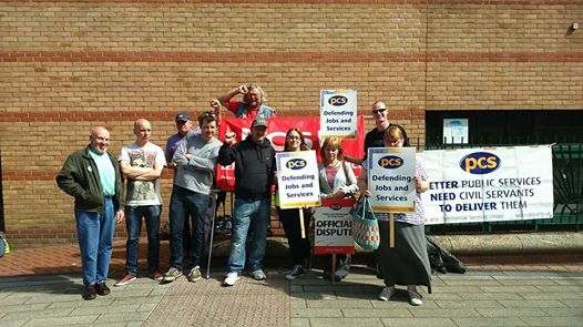 Report from the Picket Line in Leicester
