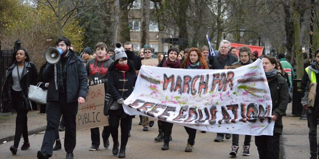 Students Take to the Streets