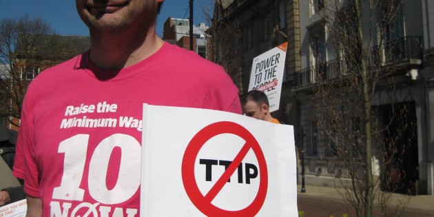 Leicester TUSC Backs ’38 Degrees’ Anti-TTIP Campaign