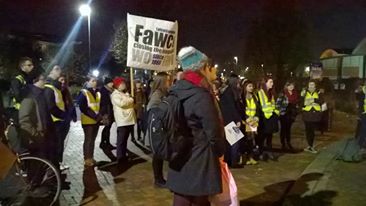 Leicester Feminists Take to the Streets