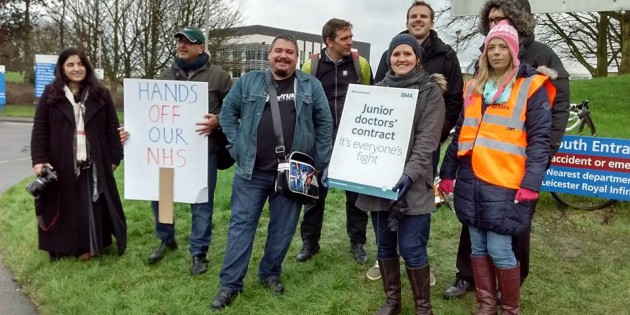 Doctors Launch Strike Action in Leicester