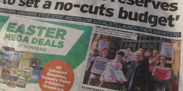 Socialists Still Fighting For a No-Cuts Budget in Leicester