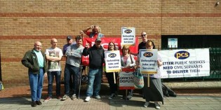 Report from the Picket Line in Leicester