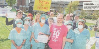 TUSC Shows Support for NHS Campaigners