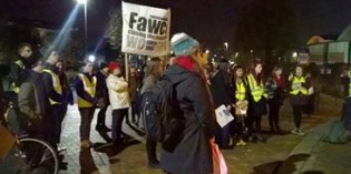 Leicester Feminists Take to the Streets