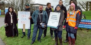 Doctors Launch Strike Action in Leicester