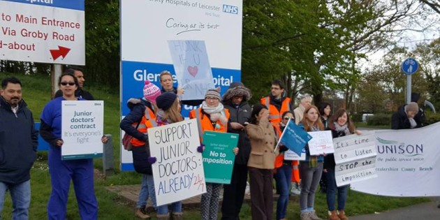Leicester Doctors All-Out to Defend the NHS